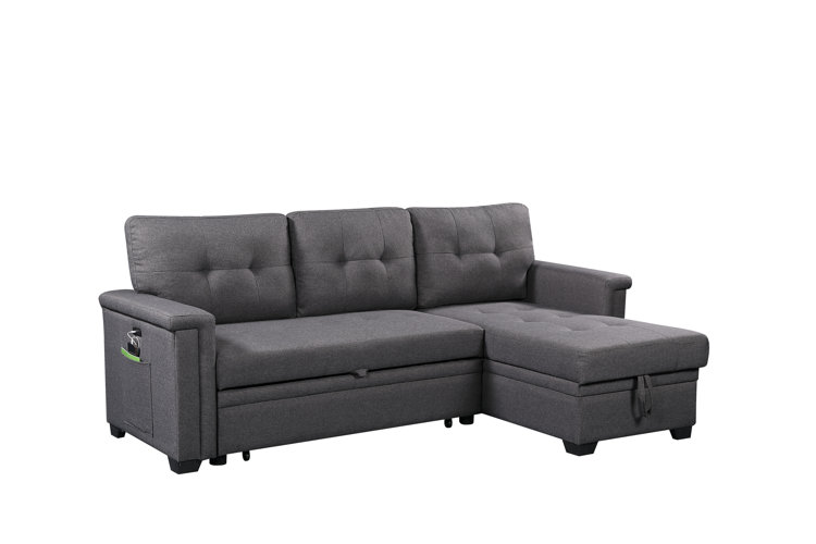 Matney reversible sleeper sectional deals with ottoman